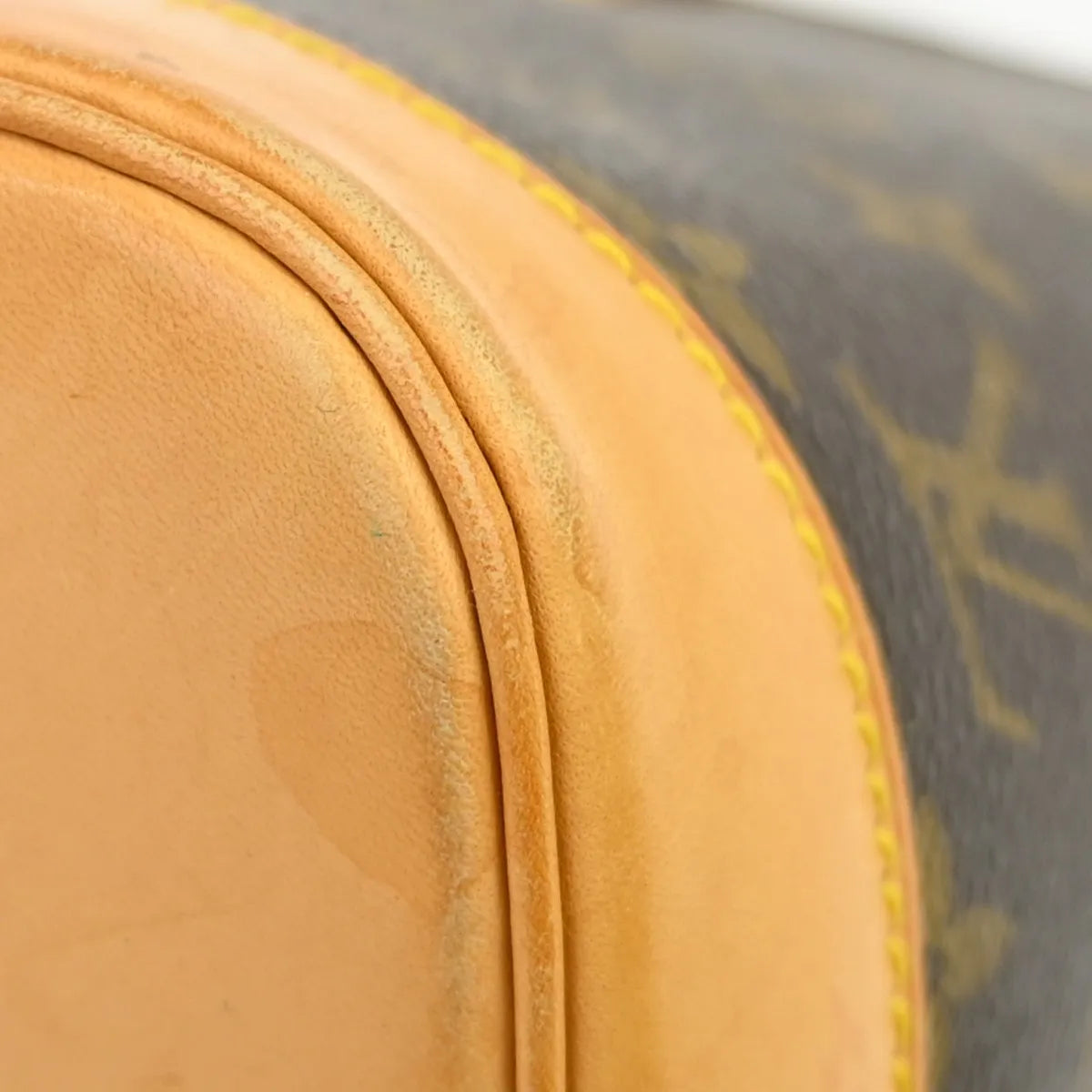 Louis Vuitton Alma Monogram, Brown, Canvas, Handbag