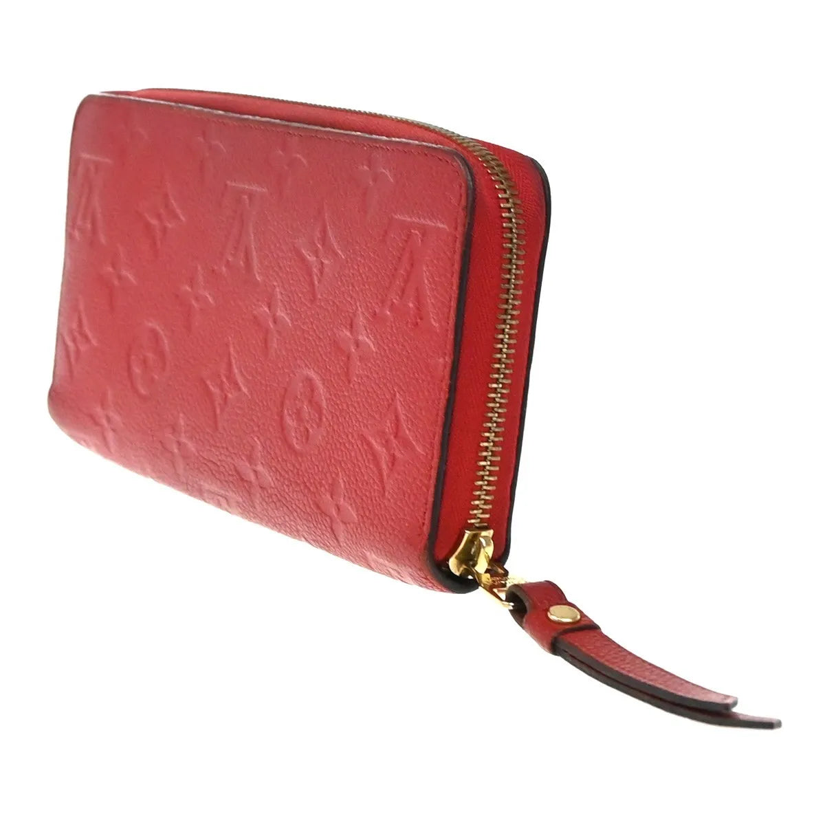 Louis Vuitton Portefeuille zippy Monogramme Empreinte Monogramme Empreinte, Red, Leather, Wallet