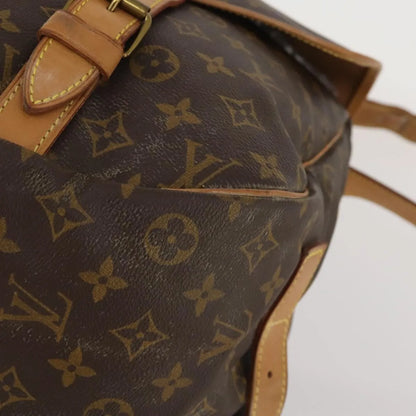 Louis Vuitton Saumur Monogram Canvas, Brown, Canvas, Shoulder Bag