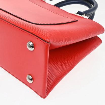 Louis Vuitton Kleber Epi Leather, Red, Leather, Handbag