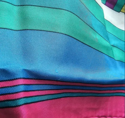 Hermes Carré 90 Silk multicolor, Multicolour, Silk, Scarf