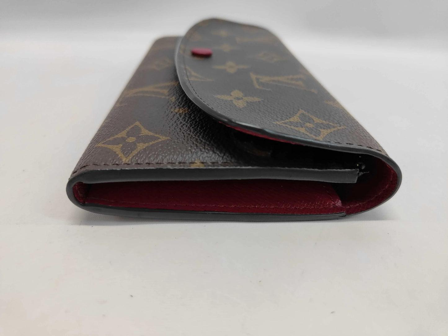 Louis Vuitton Emilie Monogram Canvas, Brown, Canvas, Wallet