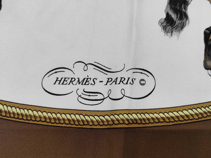 Hermes Carré 90 Silk multicolor, Multicolour, Silk, Scarf