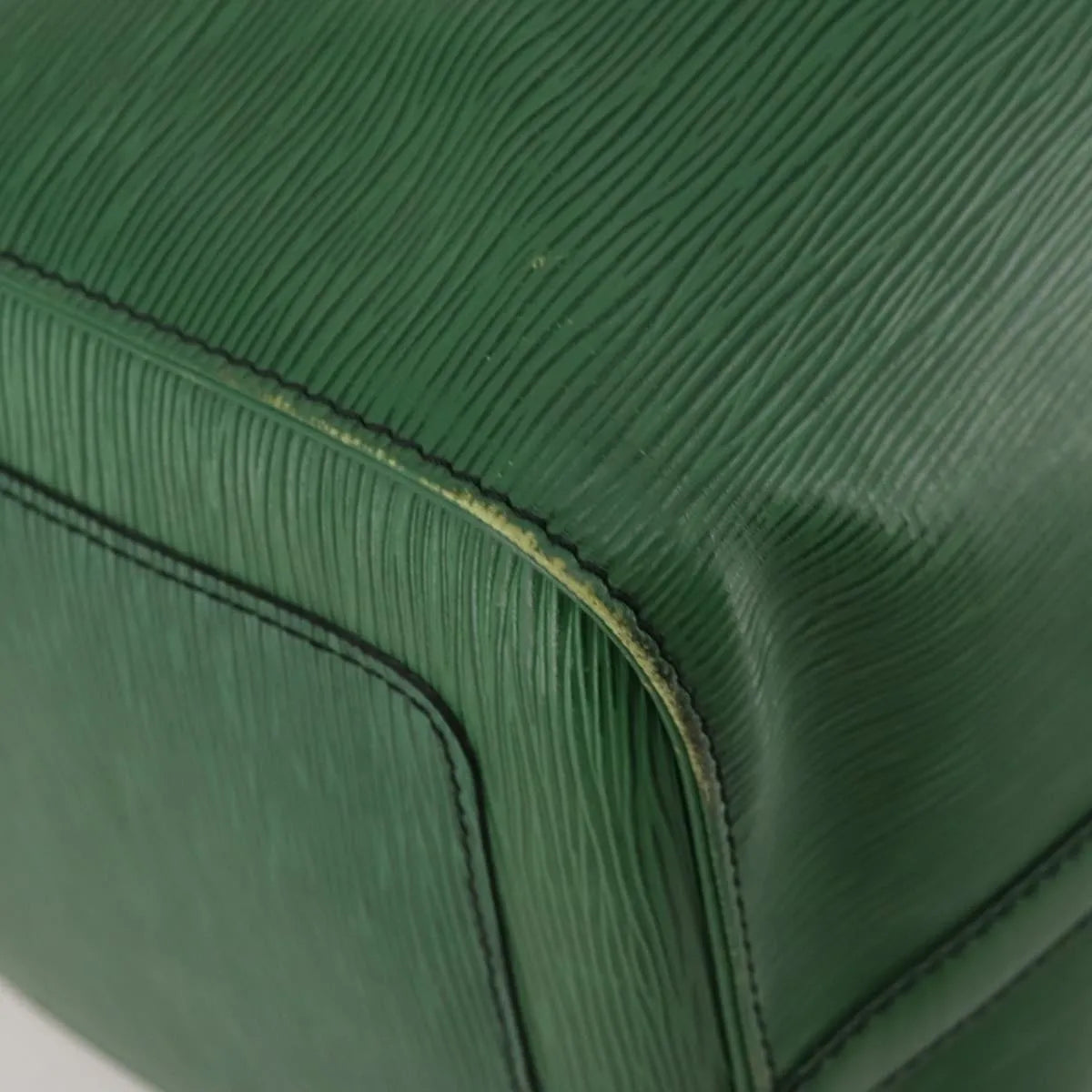 Louis Vuitton Keepall Epi Leather, Green, Leather, Travel Bag