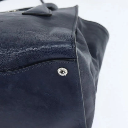 Prada Vintage Leather, Navy, Leather, Handbag