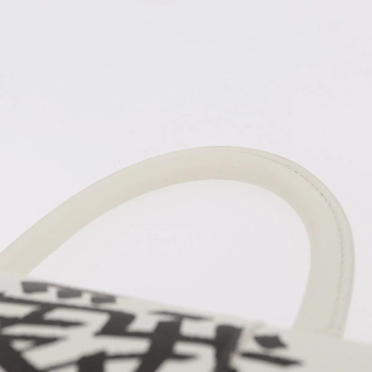 Balenciaga Hourglass Top Handle Leather, White, Leather, Handbag