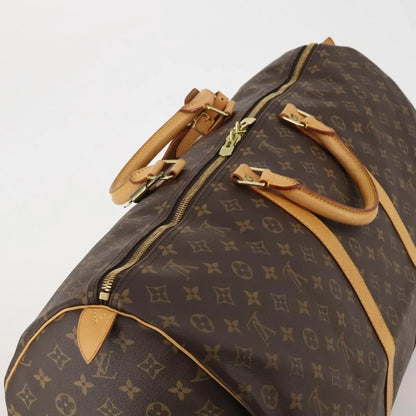 Louis Vuitton Keepall Monogram Canvas, Brown, Canvas, Travel Bag