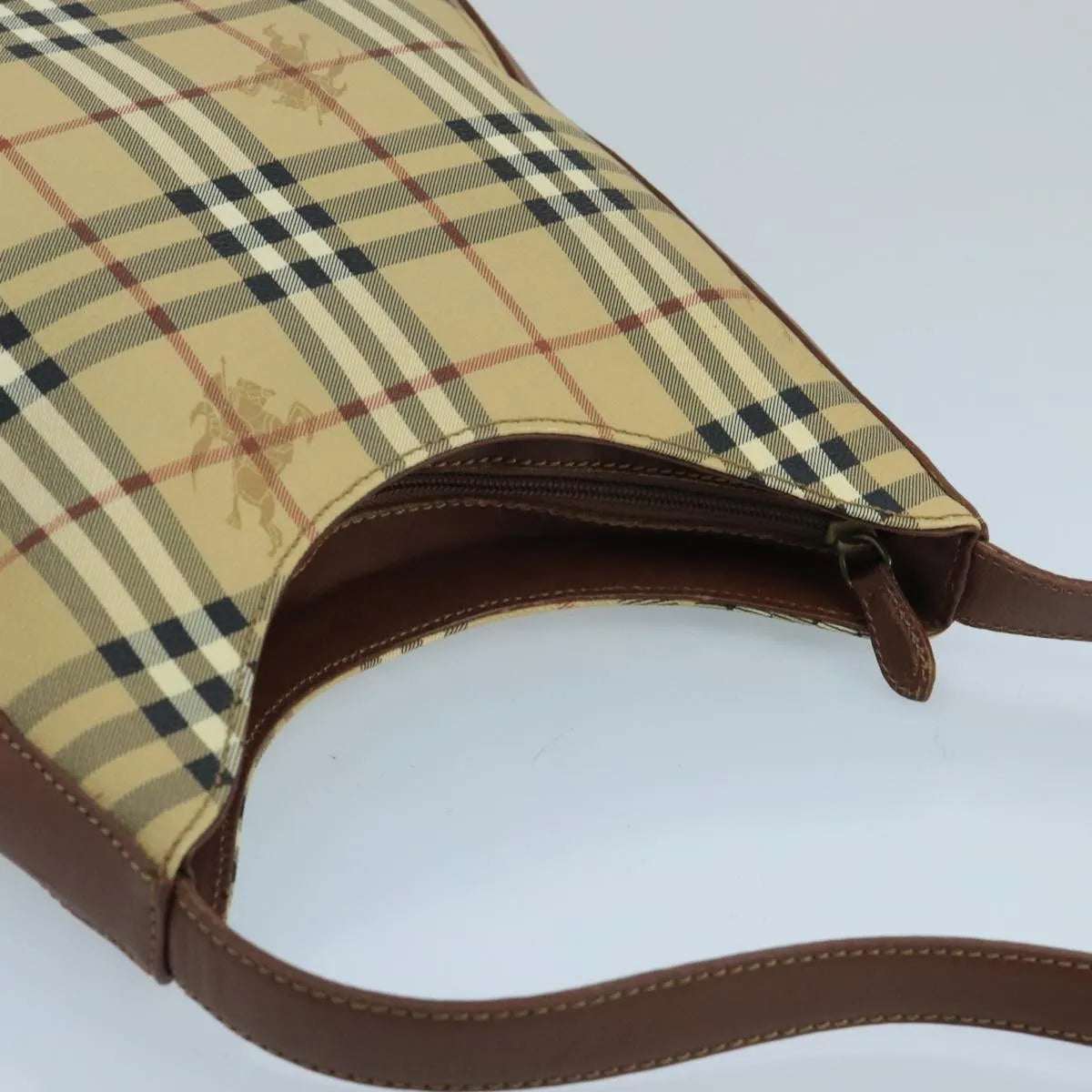 Burberry Nova Check Shoulder Bag Canvas, Beige, Canvas, Shoulder Bag