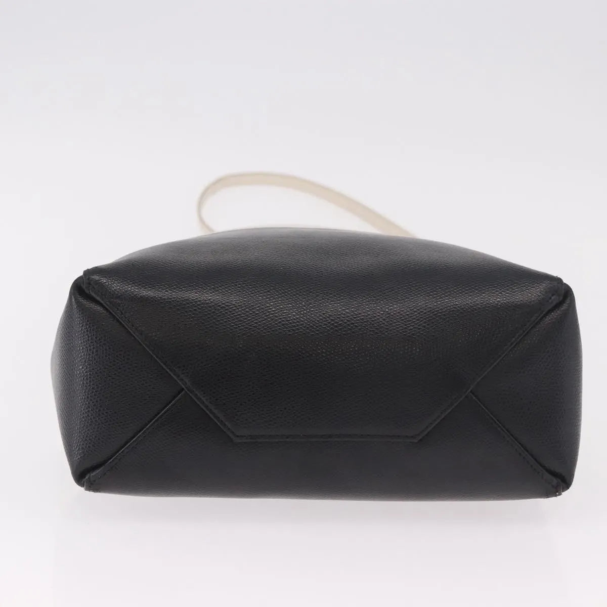 Celine Vertical Bi-Cabas Tote Leather, White, Leather, Tote Bag