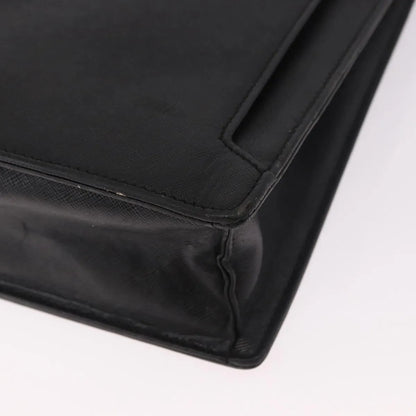 Burberry Vintage Leather, Black, Leather, Briefcase