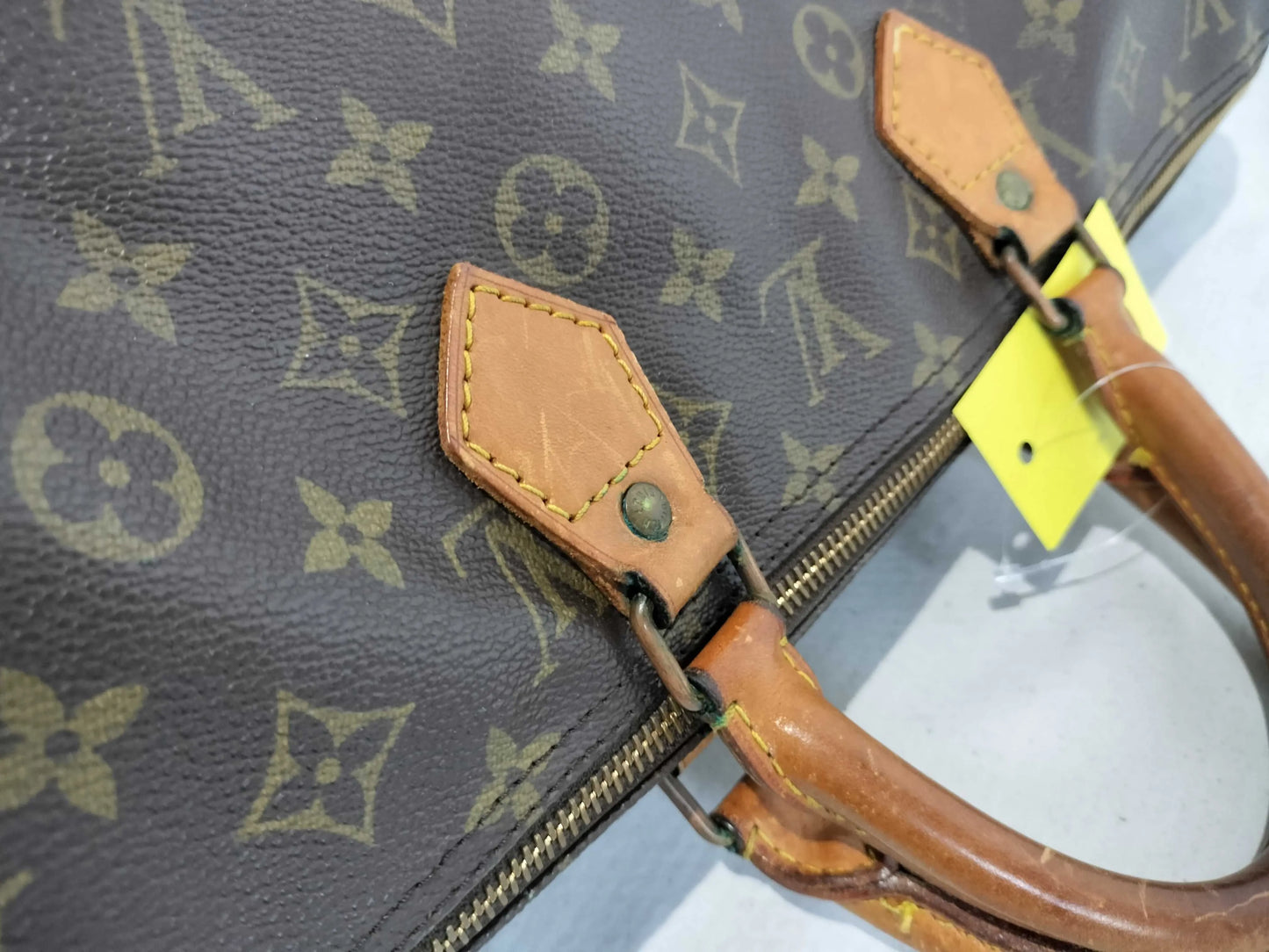 Louis Vuitton Speedy Monogram Canvas, Brown, Canvas, Handbag