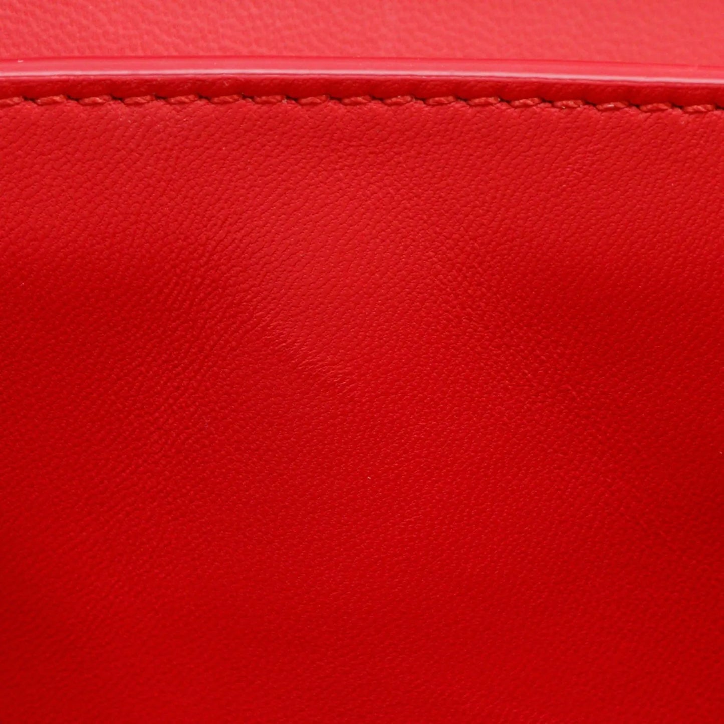 Burberry TB Flap Leather, Red, Leather, Clutch