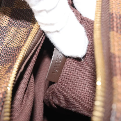 Louis Vuitton Naviglio Damier, Brown, Canvas, Shoulder Bag