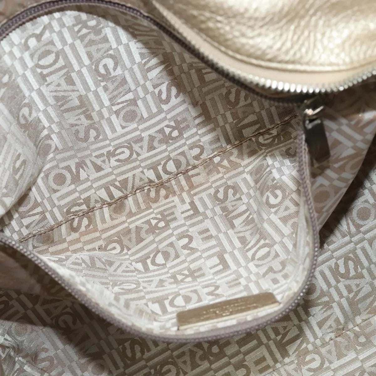 Salvatore Ferragamo Gancini Tote Leather, Multicolour, Leather, Tote Bag