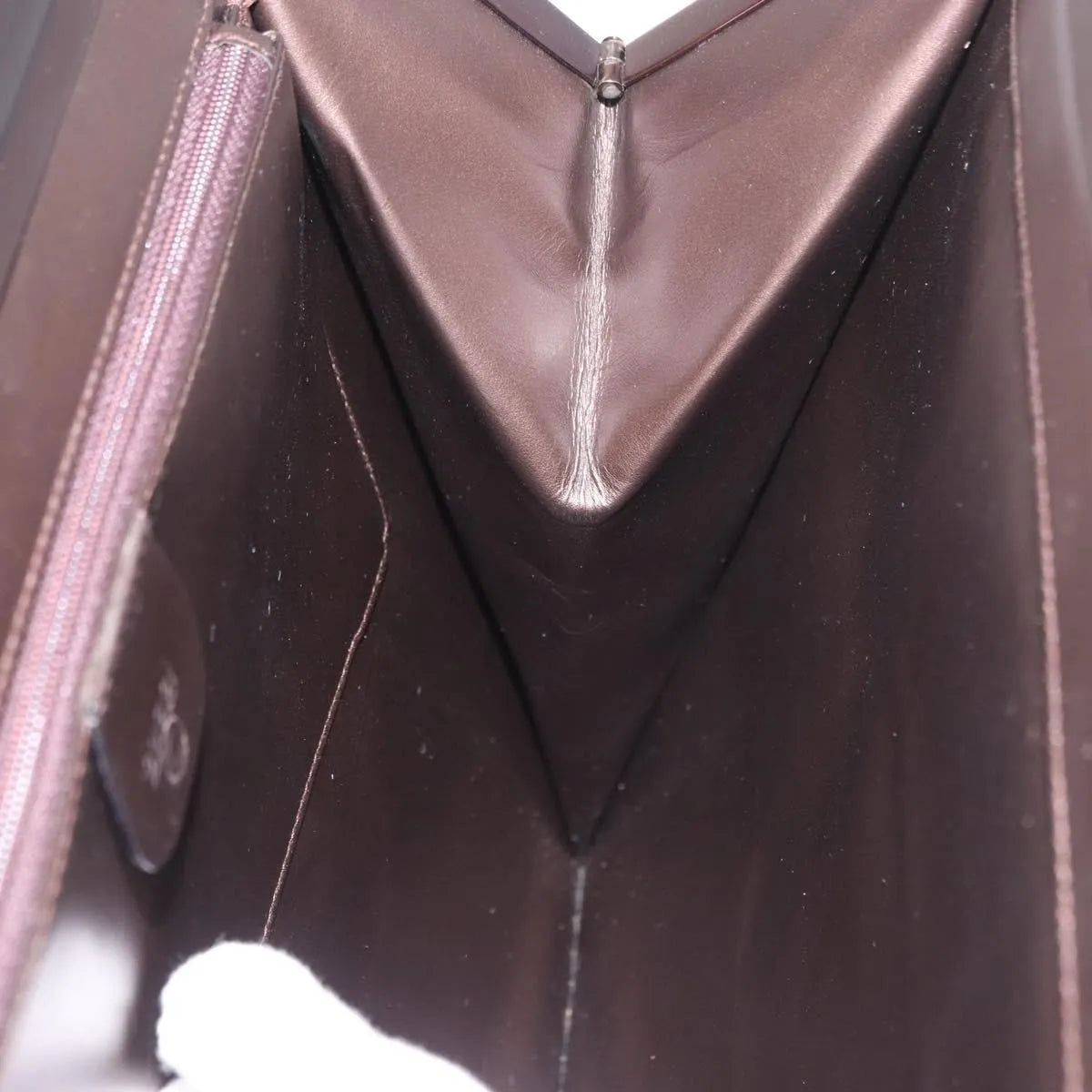 Gucci Vintage Leather, Brown, Leather, Shoulder Bag