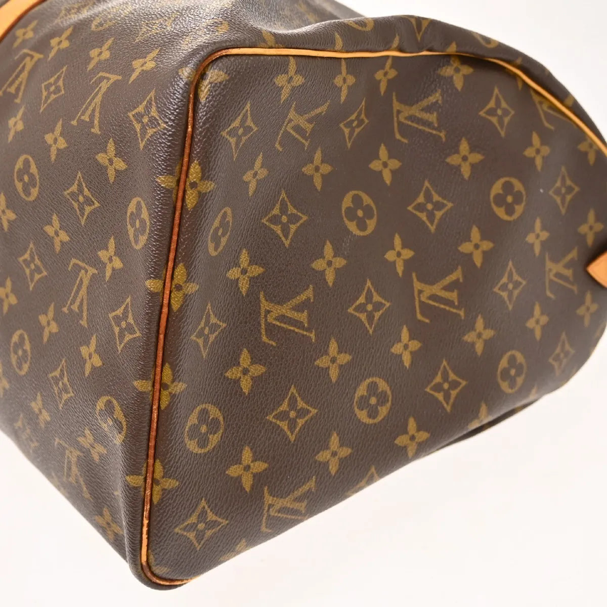 Louis Vuitton Keepall Canvas, Brown, Canvas, Travel Bag