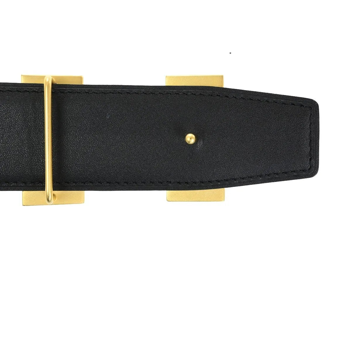 Hermes Constance Reversible Belt Leather, Brown, Leather, Belt