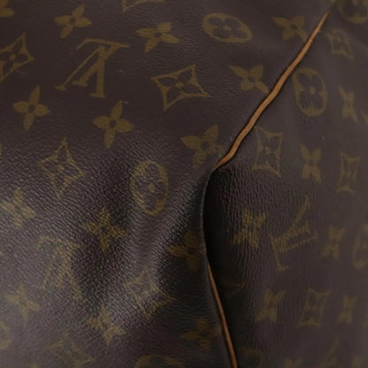 Louis Vuitton Keepall Monogram, Brown, Canvas, Travel Bag