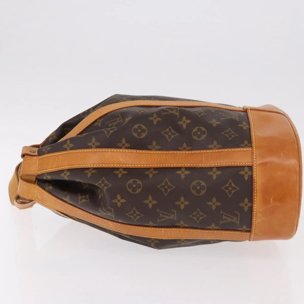 Louis Vuitton Randonnee Monogram Canvas, Brown, Canvas, Shoulder Bag