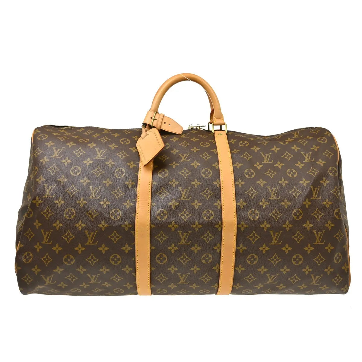 Louis Vuitton Keepall Monogram Canvas, Brown, Canvas, Travel Bag