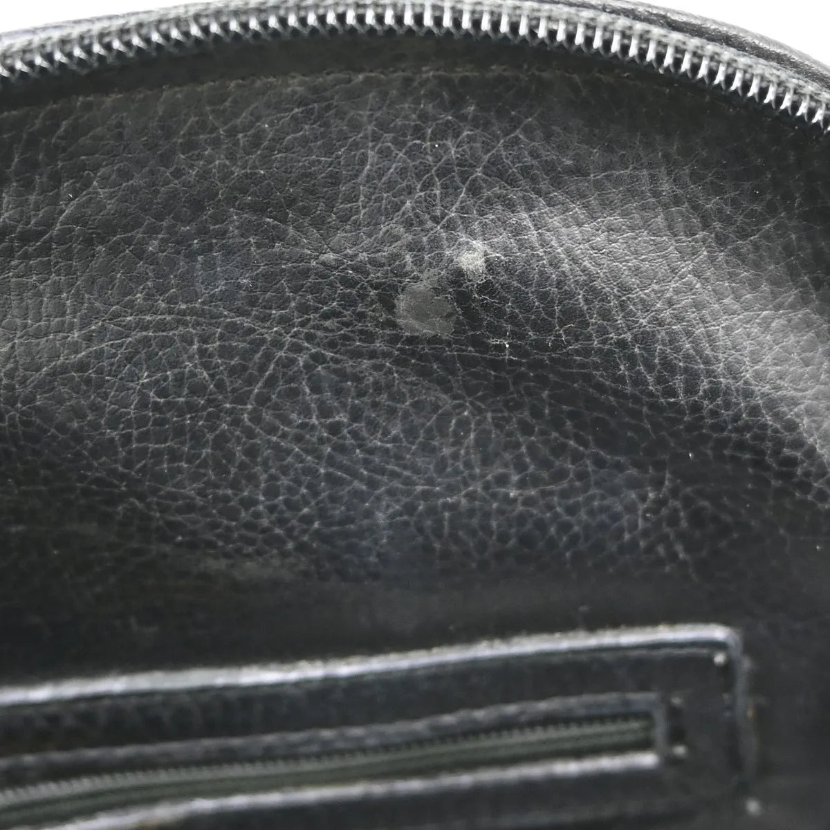 Fendi Vintage Dome Satchel Leather, Black, Leather, Handbag