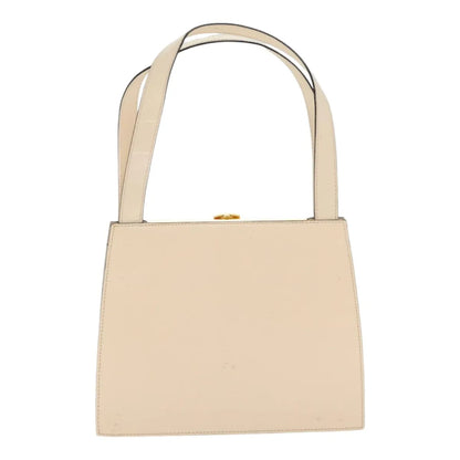 Celine vintage Leather, Ecru, Leather, Handbag