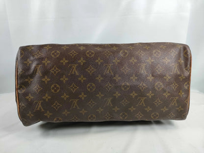 Louis Vuitton Speedy Monogram Canvas, Brown, Canvas, Handbag