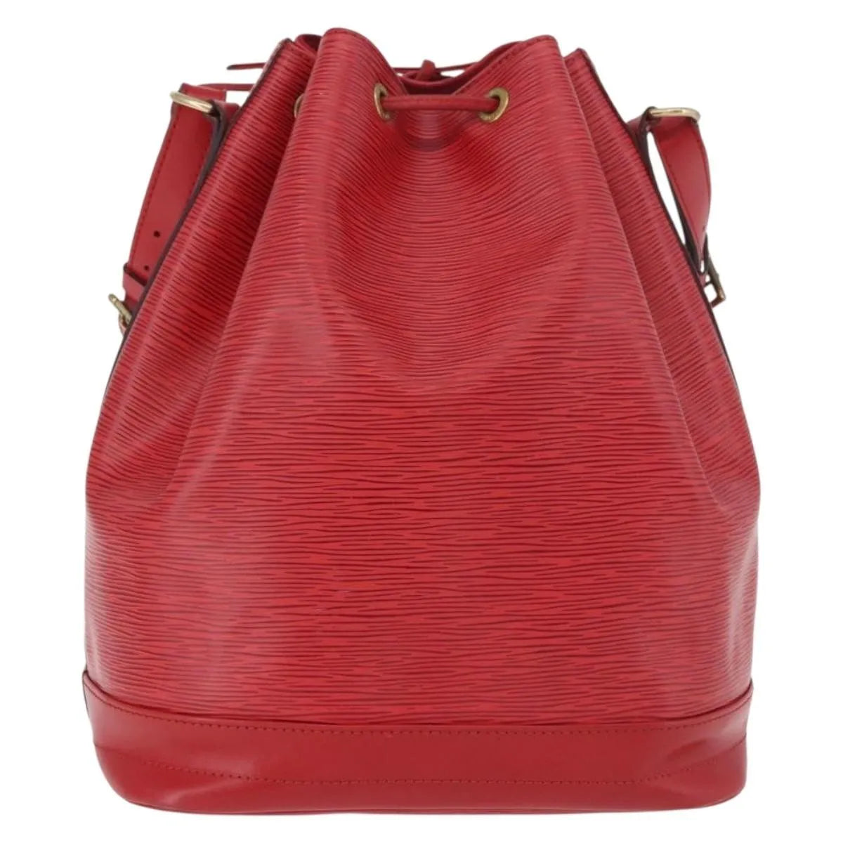 Louis Vuitton Noe Epi Leather, Red, Leather, Shoulder Bag