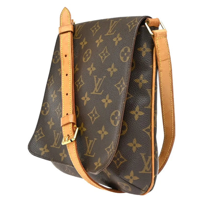 Louis Vuitton Musette Salsa Monogram Canvas, Brown, Canvas, Shoulder Bag