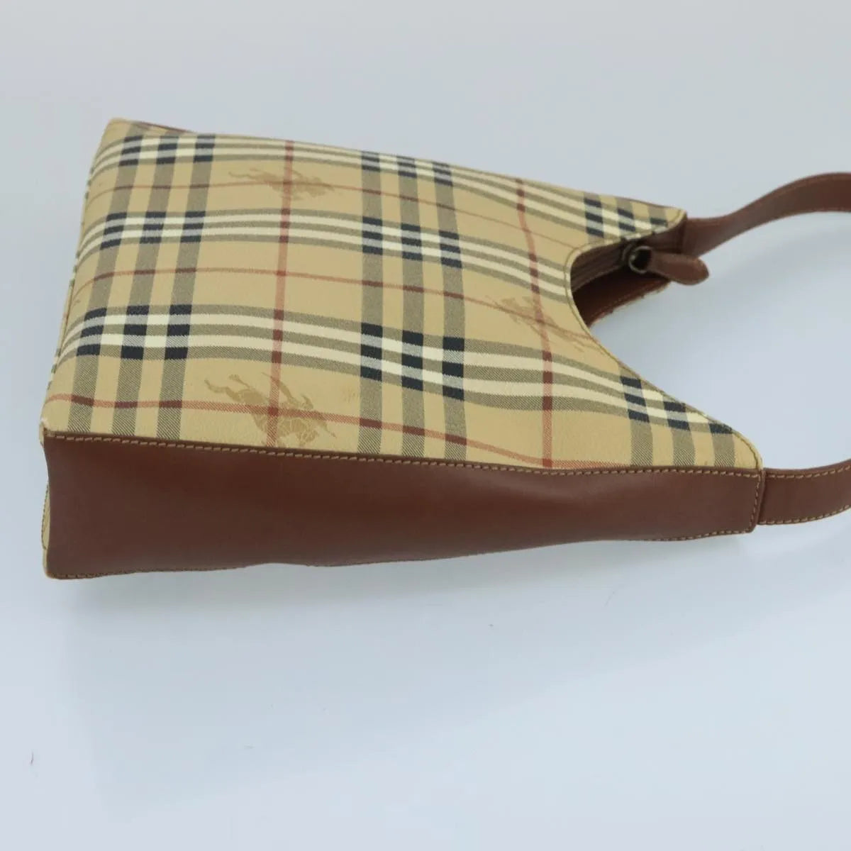 Burberry Nova Check Shoulder Bag Canvas, Beige, Canvas, Shoulder Bag