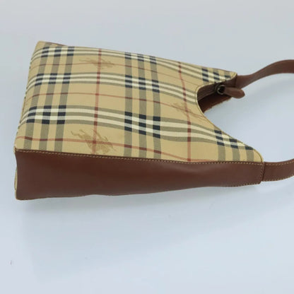 Burberry Nova Check Shoulder Bag Canvas, Beige, Canvas, Shoulder Bag