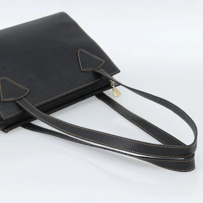 Loewe Vintage Leather, Black, Leather, Tote Bag
