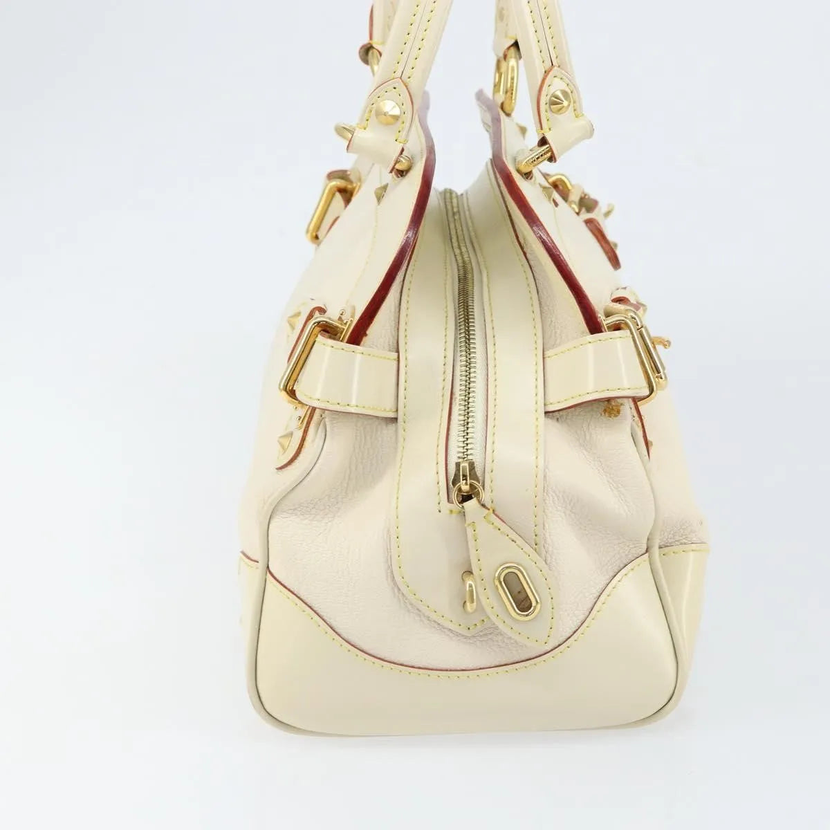 Louis Vuitton Suhali Le Radieux Leather, White, Leather, Handbag