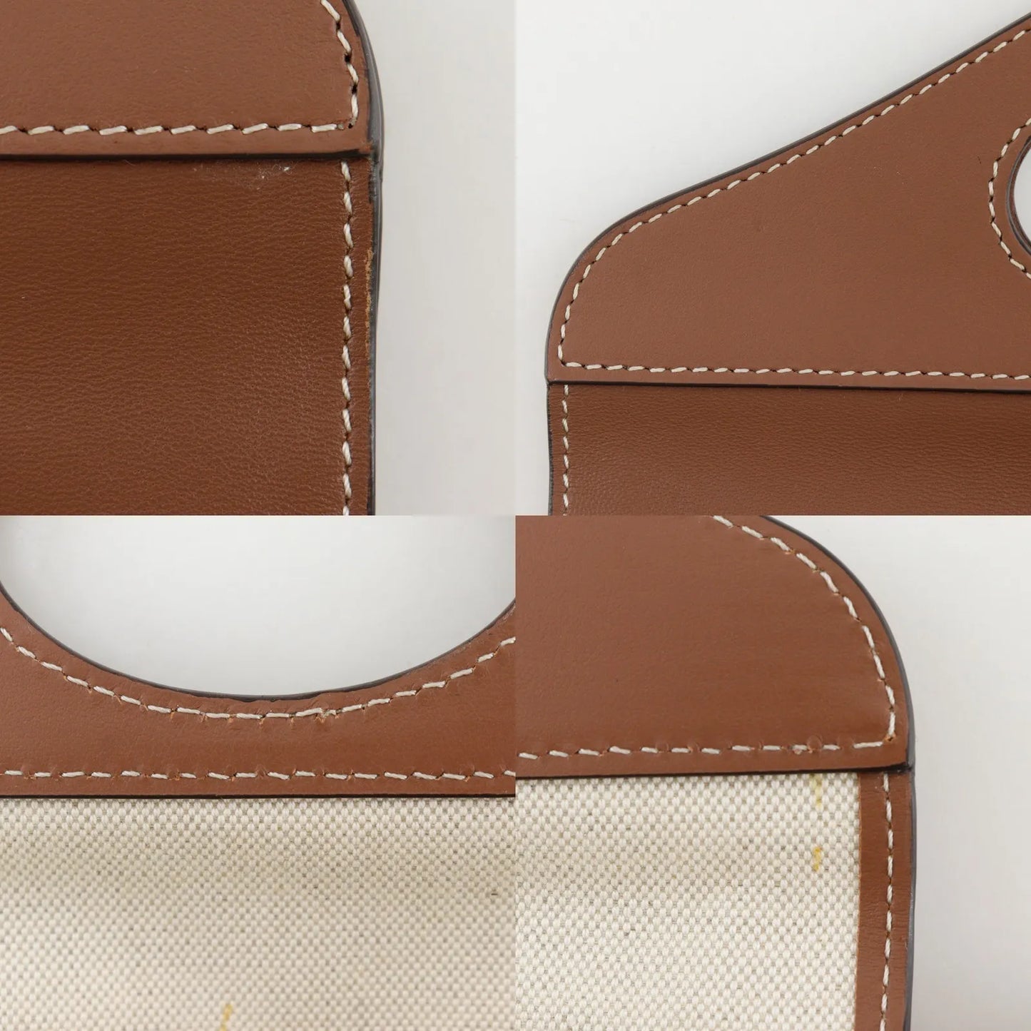 Burberry Pocket Tote Leather, Brown, Leather, Clutch