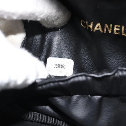 Chanel Vintage Timeless Cosmetic Case Patent, Black, Patent Leather, Handbag