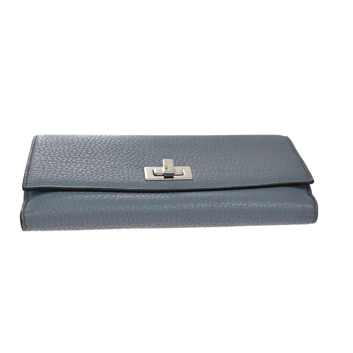Fendi Peekaboo Leather, Blue, Leather, Wallet