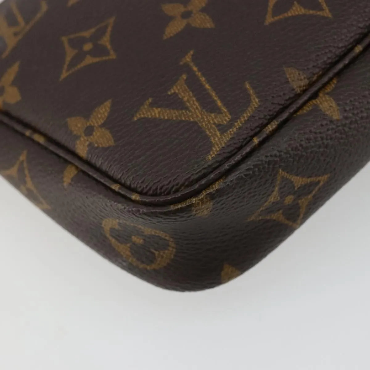 Louis Vuitton Pochette Accessoires NM Monogram Canvas, Brown, Canvas, Clutch