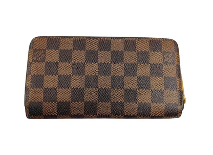 Louis Vuitton Portefeuille Sarah Damier, Brown, Canvas, Wallet