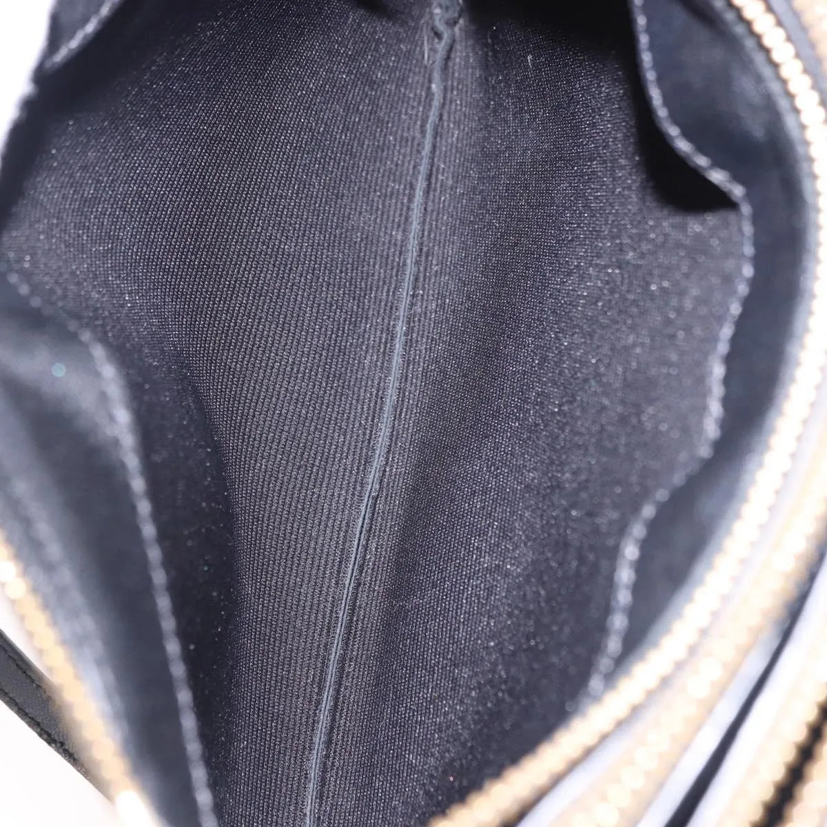 Celine Trio Leather, Black, Leather, Shoulder Bag