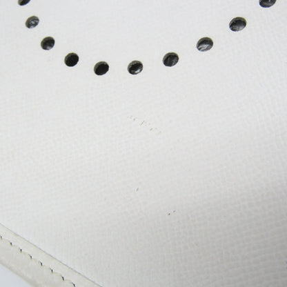 Hermes Evelyne Bag Gen II Epsom, White, Leather, Shoulder Bag