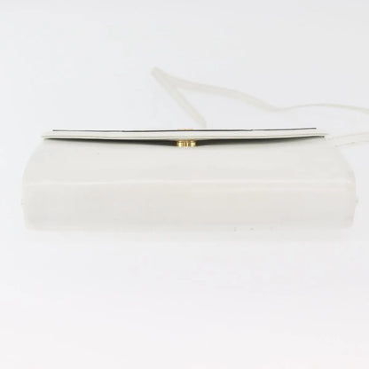 Givenchy Vintage 4G Leather, White_gold, Leather, Shoulder Bag