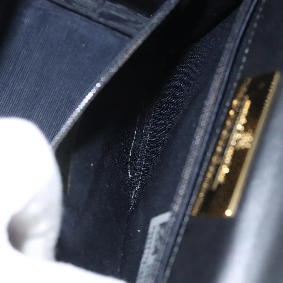 Givenchy Vintage Leather, Black, Leather, Handbag