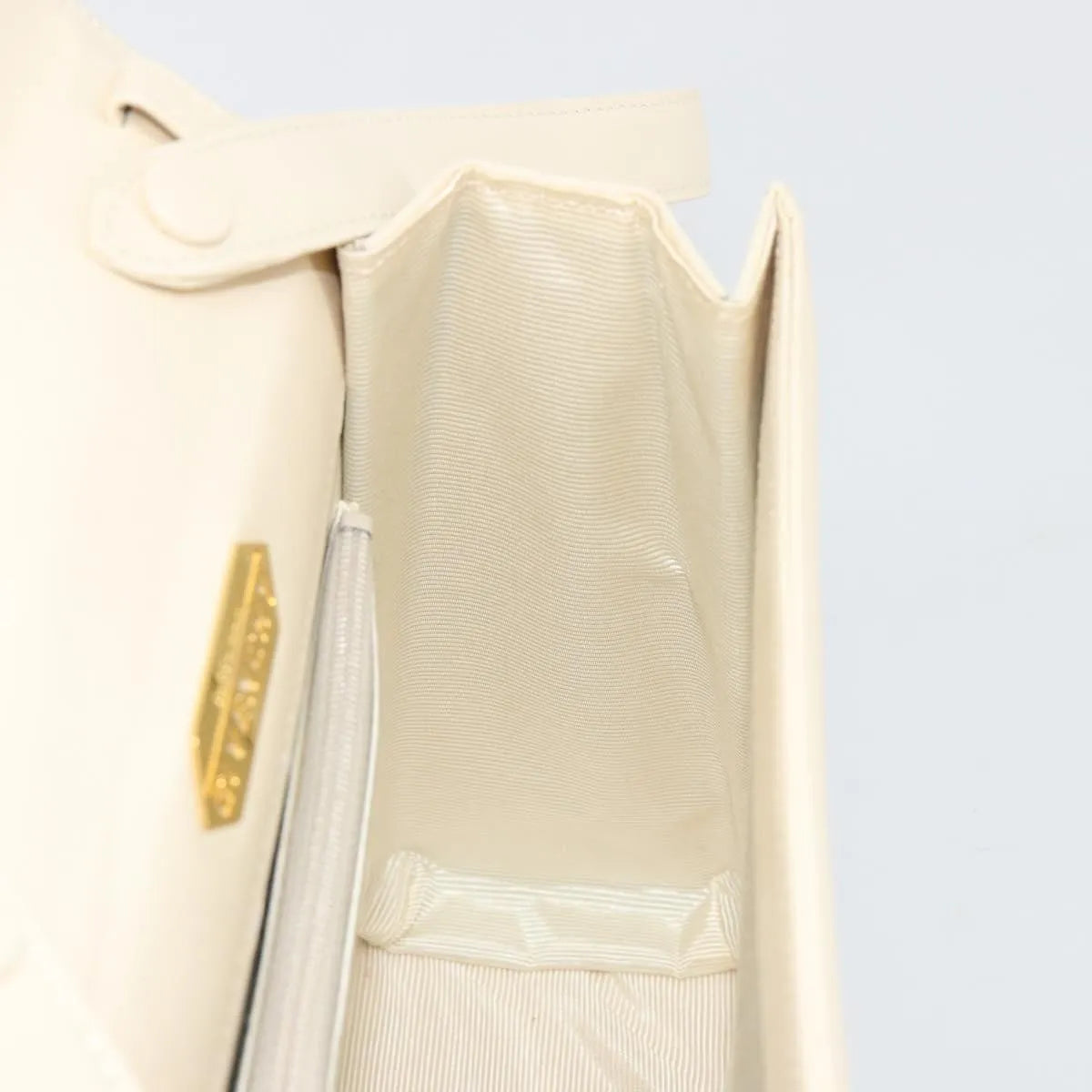 Givenchy Vintage Leather, Beige, Leather, Handbag