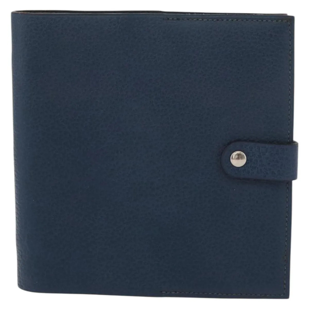 Hermes Agenda Cover Epsom, Navy, Leather, Clutch