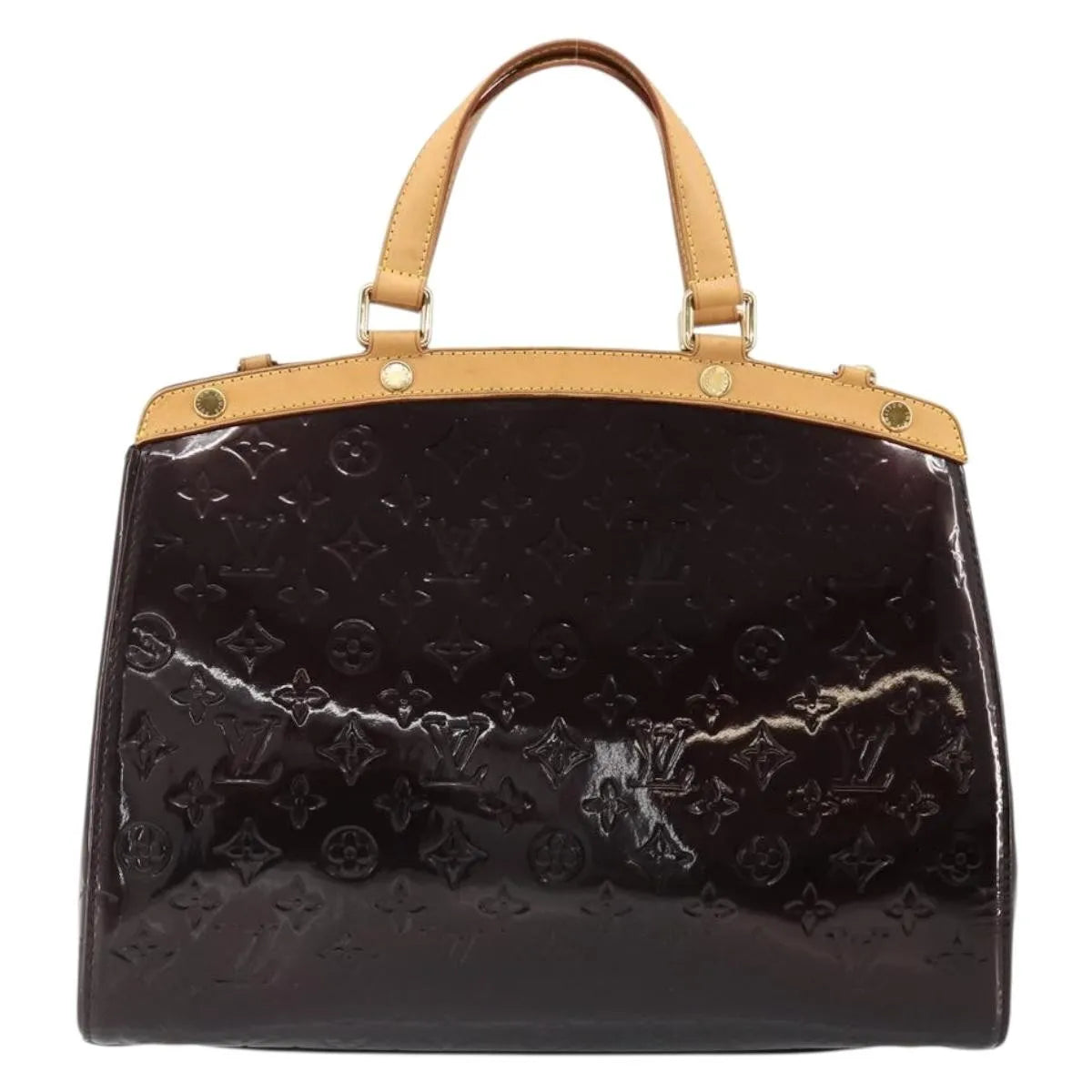 Louis Vuitton Blair Monogram vernis, Purple, Patent Leather, Handbag