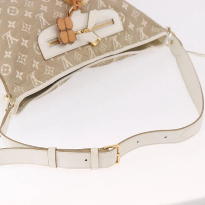 Louis Vuitton Besace Handbag Monogram Sabbia, Beige, Canvas, Shoulder Bag