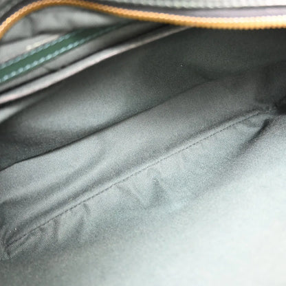 Louis Vuitton Reporter Taiga Leather, Green, Leather, Shoulder Bag
