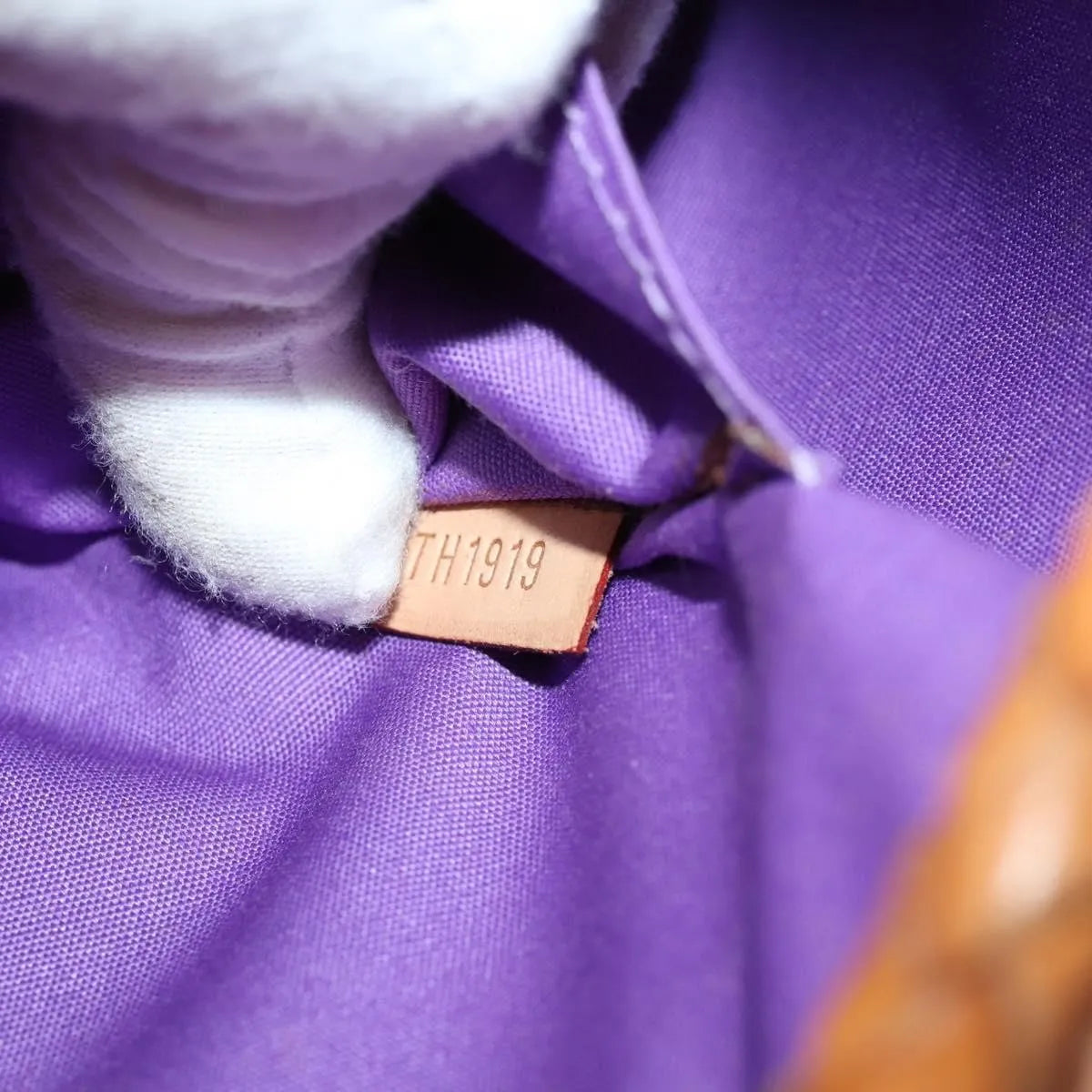 Louis Vuitton Morton Patent Leather, Purple, Patent Leather, Shoulder Bag