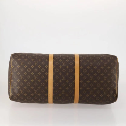 Louis Vuitton Keepall Monogram Canvas, Brown, Canvas, Travel Bag