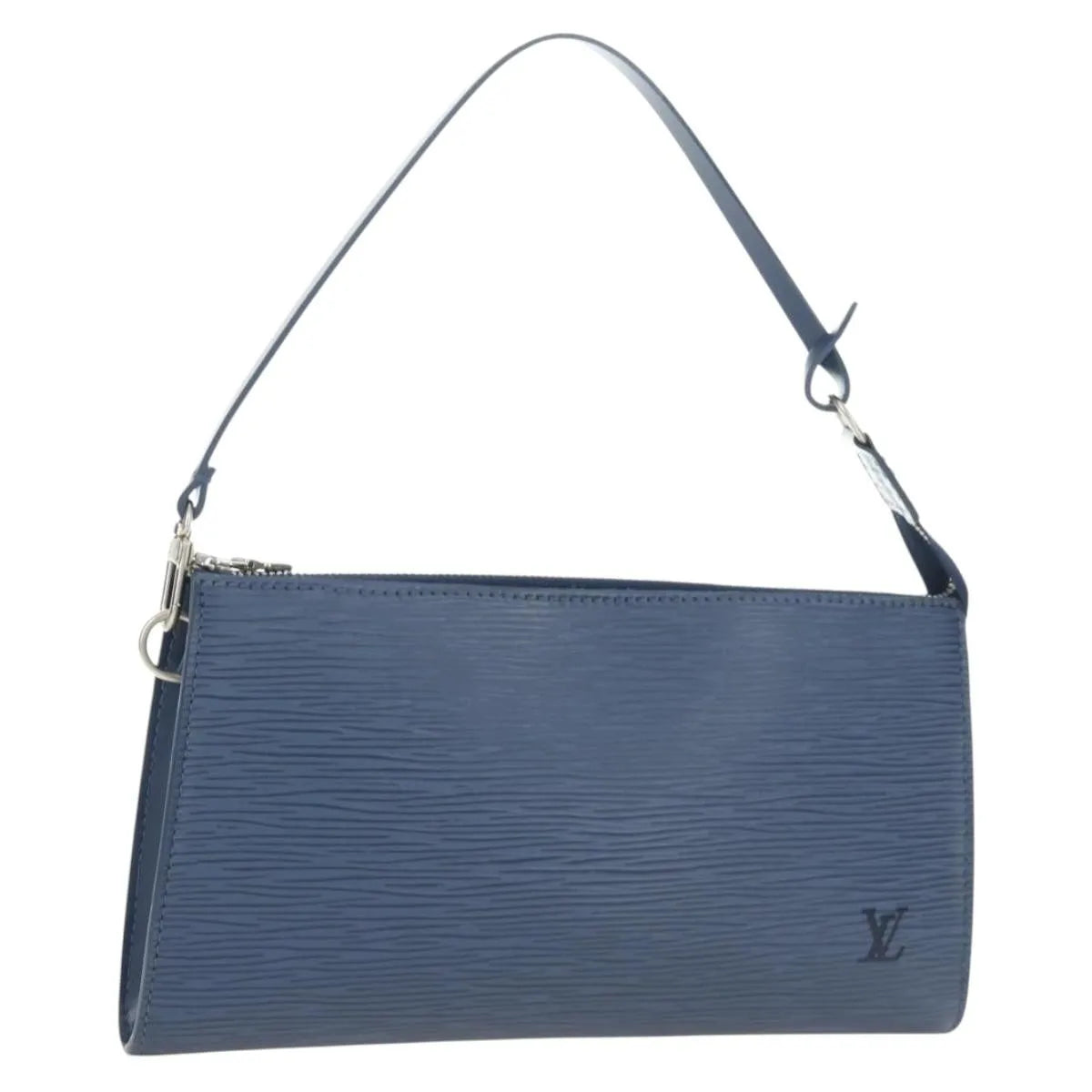 Louis Vuitton Pochette Accessoires NM Epi Leather, Blue, Leather, Clutch